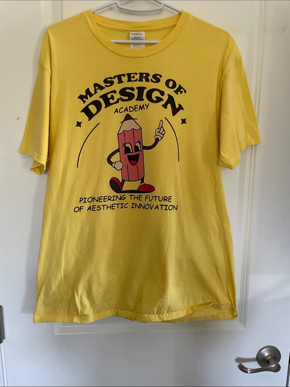 Masters of Design Yellow Graphic Tee